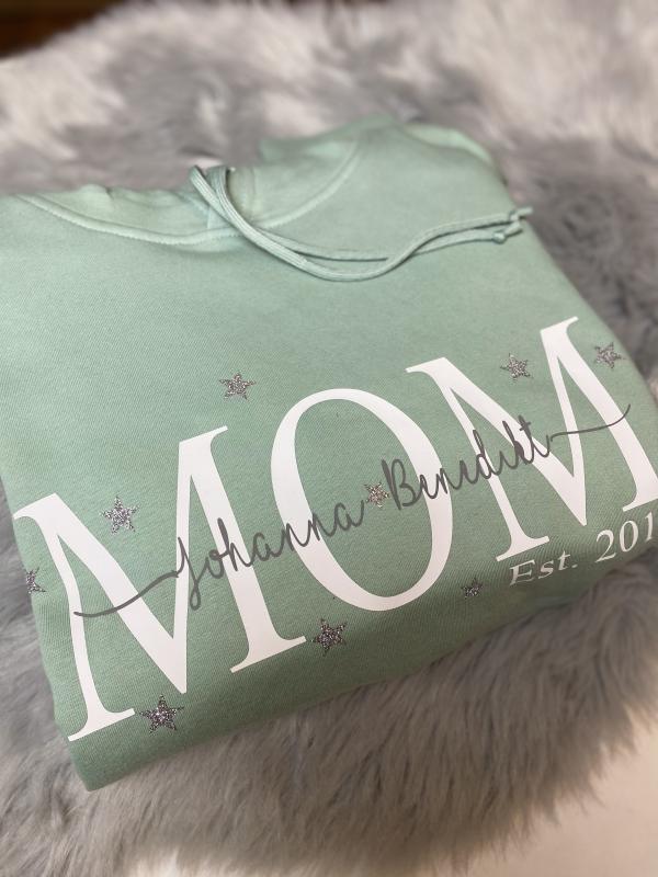 MOM-Hoodie,  personalisiert