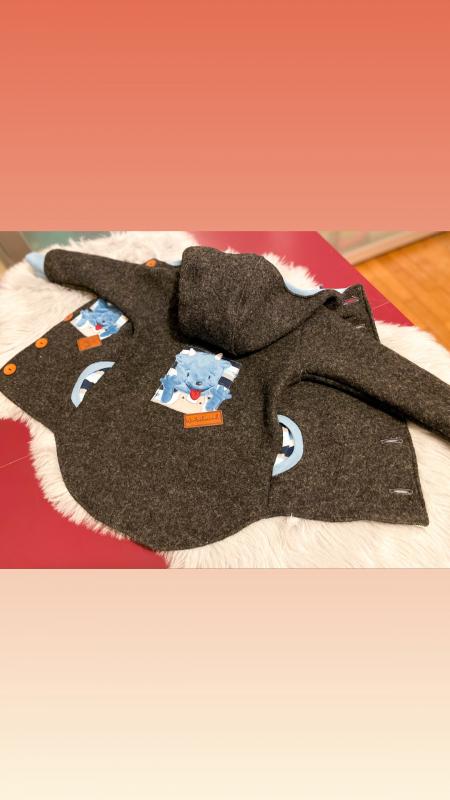 Wollwallk Jacke