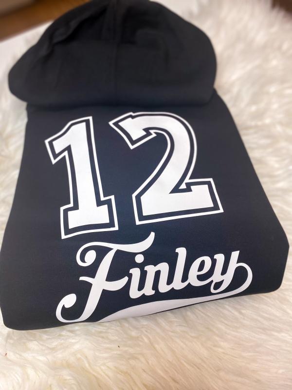 Hoodie Name/Geburtsjahr