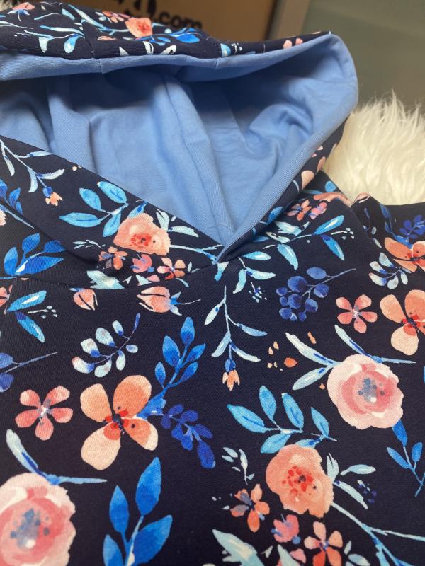 Blumen Hoodie Größe 104
