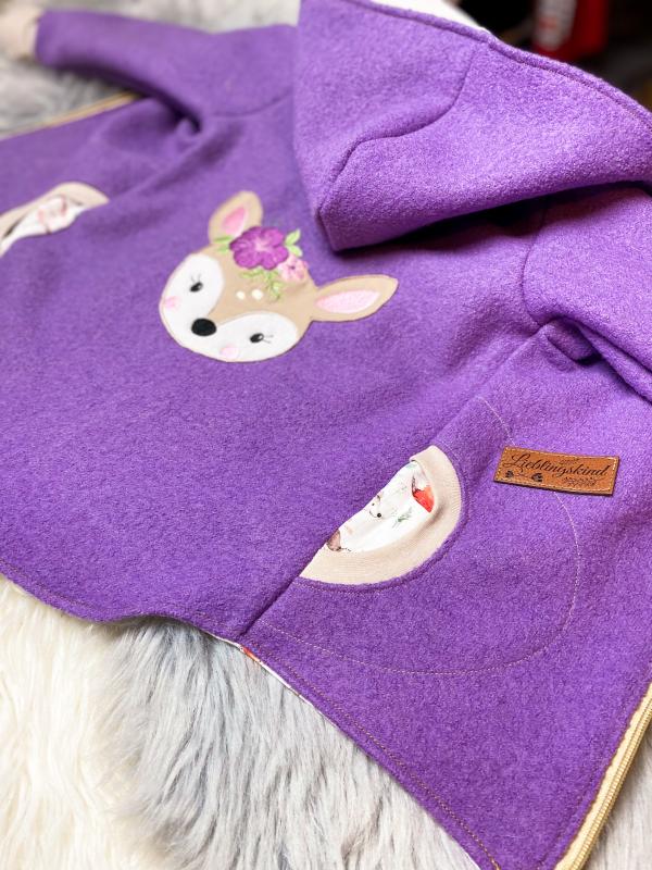 Wollwallk Jacke