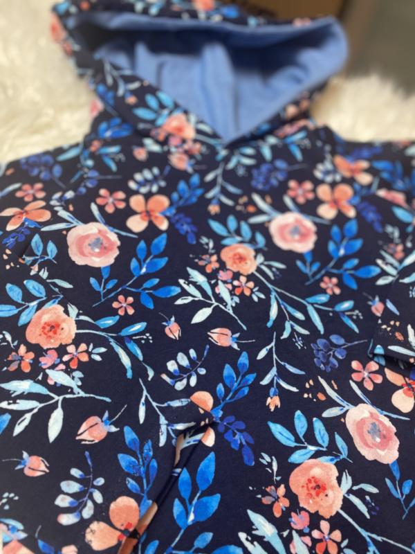 Blumen Hoodie Größe 104