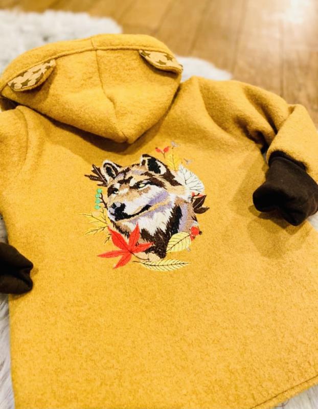 Wollwallk Jacke