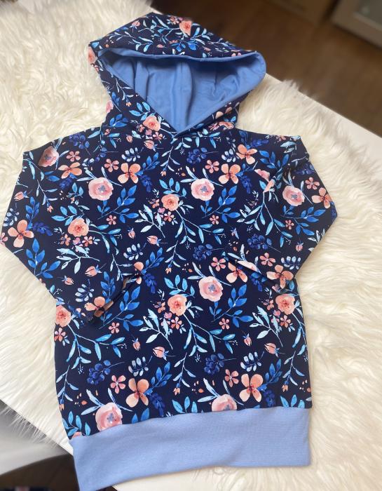Blumen Hoodie Größe 104