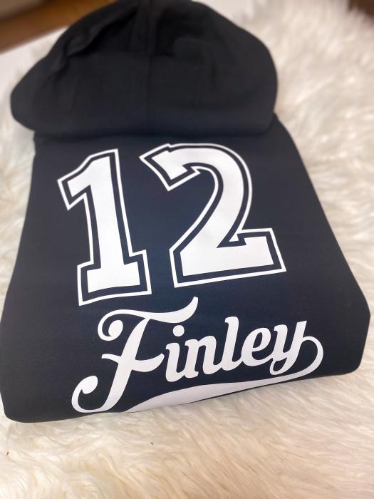 Hoodie Name/Geburtsjahr