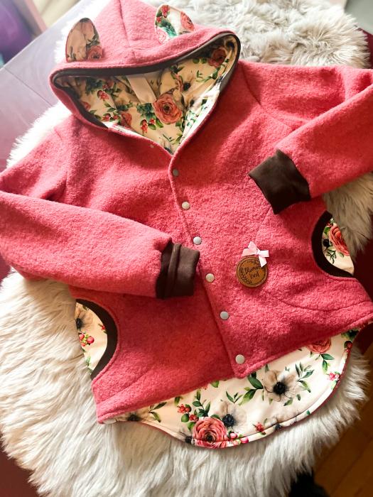 Wollwallk Jacke