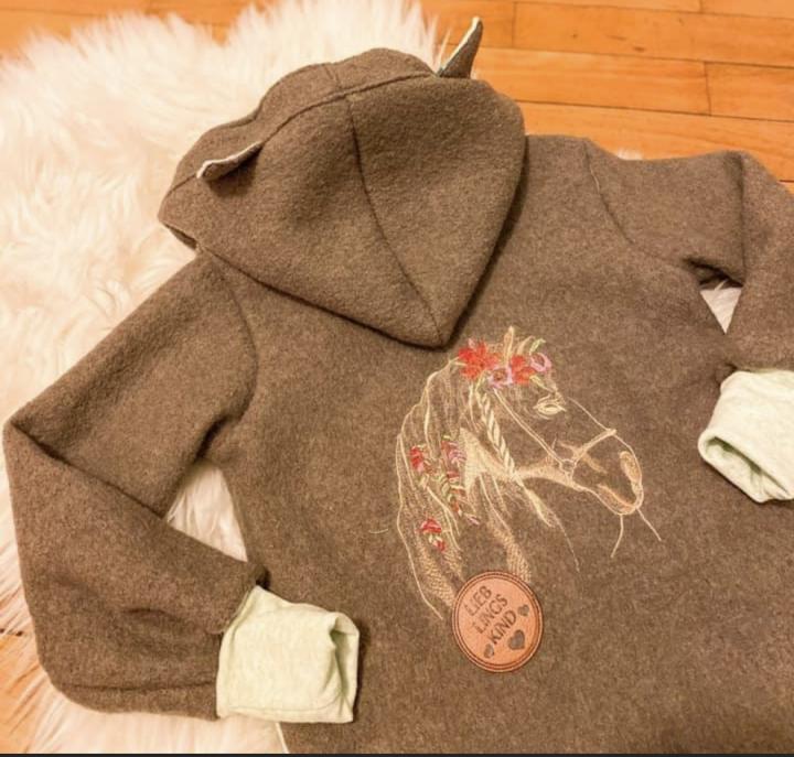Wollwallk Jacke