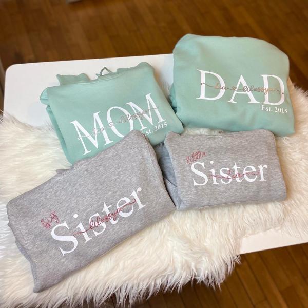 MOM-Hoodie,  personalisiert